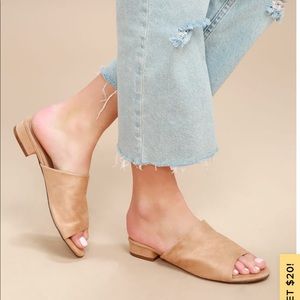 Lulus Suede Mules